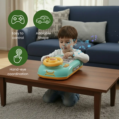 Interactive Car Steering Wheel Toy